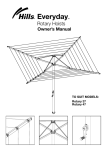 Hills FD88010 Use and Care Manual