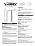 Husky 27BC201BP-THD Instructions / Assembly