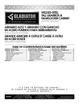 Gladiator GATL302DRG Instructions / Assembly