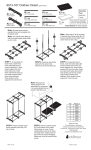 none 6013-167 Instructions / Assembly