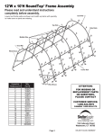 ShelterLogic 72332.0 Instructions / Assembly