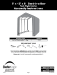 ShelterLogic 70413.0 Instructions / Assembly
