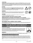 ShelterLogic 62807 Use and Care Manual