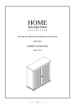 Home Decorators Collection 1158010210 Instructions / Assembly