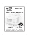 Best Barns clairmont812df Instructions / Assembly