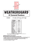 Weatherguard IS 63100 Use and Care Manual