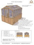 Outdoor Living Today GH88 Instructions / Assembly