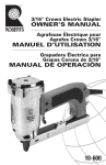 Roberts 10-600 Use and Care Manual
