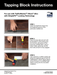 TrafficMASTER Allure Ultra 11242 Instructions / Assembly