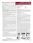 Millstead PF9356 Installation Guide