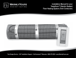 WarmlyYours TRT120-3.0X10 Installation Guide