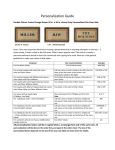 Creative Accents 02018 Instructions / Assembly