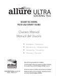 TrafficMASTER Allure Ultra 48817 Installation Guide