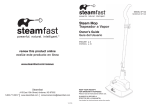 SteamFast SF-142 Use and Care Manual