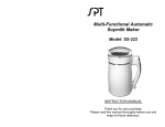 SPT SS-222 Use and Care Manual