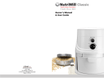 NutriMill 760200 Use and Care Manual