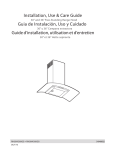 Electrolux RH30WC60GS Use and Care Manual