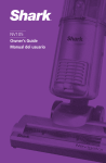 Shark NV105 Use and Care Manual