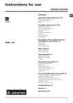 Summit Appliance ARWL129 Use and Care Manual