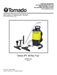 Tornado 93034 Use and Care Manual