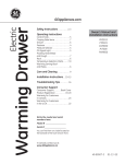 GE PJ7000SFSS Use and Care Manual