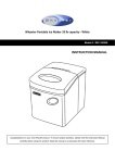 Whynter IMC-330WS Use and Care Manual