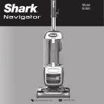 Shark NV581 Use and Care Manual