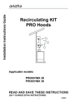 Arietta KIT01940 Instructions / Assembly