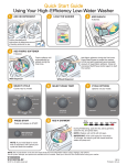 Amana NTW4705EW Instructions / Assembly