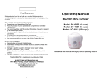SPT SC-1201P Use and Care Manual