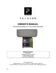 Paragon 7105200 Use and Care Manual