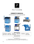 Paragon 6133210 Use and Care Manual