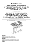 KitchenAid KDRU767VSS Instructions / Assembly