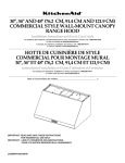 KitchenAid KXW8748YSS Instructions / Assembly