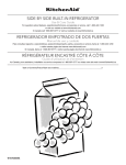 KitchenAid KBSD606ESS Use and Care Manual