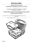 KitchenAid KOWT104ESS Use and Care Manual