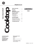 GE PGP9830DJBB Instructions / Assembly