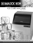 Maxx Ice MIM130 Use and Care Manual