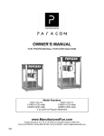 Paragon 1108510 Use and Care Manual