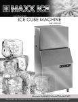 Maxx Ice MIM450B Use and Care Manual