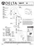 Delta 591T1250 Installation Guide