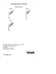 KOHLER K-R17493-CP Use and Care Manual