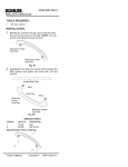 KOHLER K-9653-0 Installation Guide