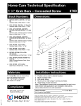 MOEN R8730W Installation Guide