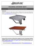 DreamLine SHST-01-PL Installation Guide