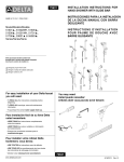 Delta 51708-SS Installation Guide