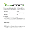 Ekena Millwork CRH09X38DE Installation Guide