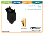 OWT Ornamental Wood Ties 56668 Installation Guide