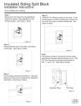 Builders Edge 130130003089 Installation Guide