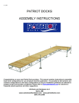 Patriot Docks 10850 Instructions / Assembly